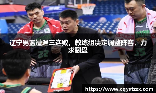 辽宁男篮遭遇三连败，教练组决定调整阵容，力求翻盘