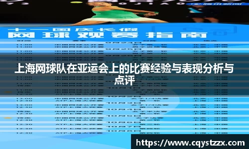 上海网球队在亚运会上的比赛经验与表现分析与点评